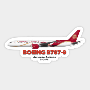 Boeing B787-9 - Juneyao Airlines Sticker